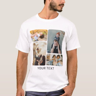 Benutzerdefiniertes Hinzufügen von FotoCollage und T-Shirt