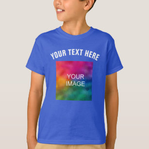 Benutzerdefiniertes Hochladen von Boys für Fotolei T-Shirt