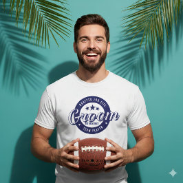 Benutzerdefiniertes Hochzeitsdatum Bräutigam für d T-Shirt