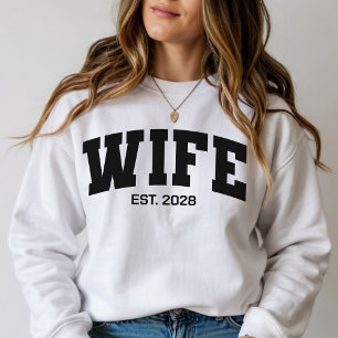 Benutzerdefiniertes Hochzeitsreise-Paar-Sweatshirt Sweatshirt