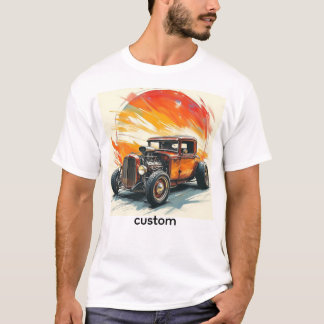 Benutzerdefiniertes Hot Rod T-Shirt