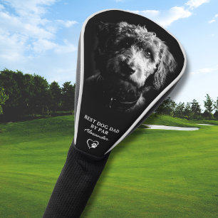 Benutzerdefiniertes Hund Foto Bester Doodle-Vater  Golf Headcover
