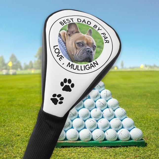 Benutzerdefiniertes Hund Foto Bester Vater nach Pa Golf Headcover (Von Creator hochgeladen)