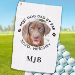 Benutzerdefiniertes Hund Foto Bester Vater nach Pa Golfhandtuch<br><div class="desc">Bester Vater Par ... Zwei Ihrer Lieblingssachen, Golf und Ihr Hund ! Jetzt kannst du deinen besten Freund mitnehmen, während du 18 Löcher spielst. Passen Sie diese Handtücher mit Ihren Hunden Lieblings-Foto und Namen an. Gutes Geschenk für alle Golf- und Hundefreunde, vom Hund ! COPYRIGHT © 2020 Judy Burrows, Black...</div>