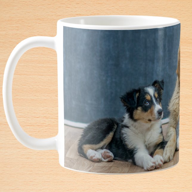 Benutzerdefiniertes Hund-Foto Kaffeetasse (Von Creator hochgeladen)