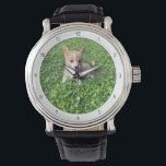 Benutzerdefiniertes Hunde-Foto Hinzufügen eines ei Armbanduhr<br><div class="desc">Personalisieren Sie mit dem Foto Ihres eigenen Hundes auf dieser individuellen Armbanduhr für ein niedliches,  individuelles Geschenk. Eine wunderschöne personalisierte Uhr für einen Jungtierbesitzer,  um die Liebe ihres neuen Welpen zu verewigen.</div>
