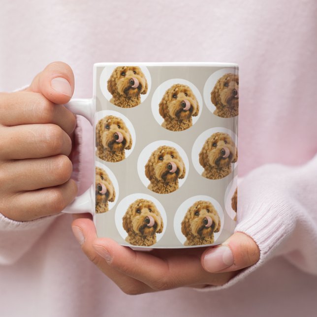 Benutzerdefiniertes Hunde-Foto | Personalisiertes  Kaffeetasse (Von Creator hochgeladen)