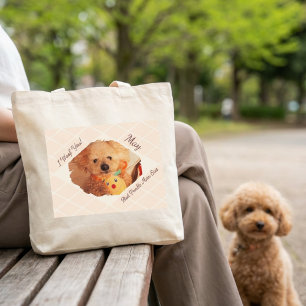Benutzerdefiniertes Hunde-Foto Personalisiertes Po Tragetasche