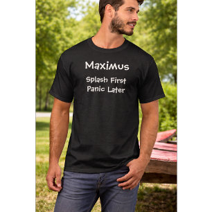 Benutzerdefiniertes Hunde Liebhaber Zitat Erst s T-Shirt