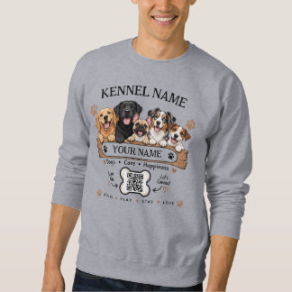Benutzerdefiniertes Hundetransportbox-Shirt mit Na Sweatshirt