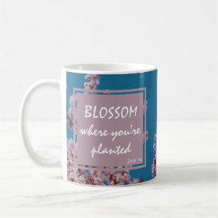 Benutzerdefiniertes inspirierendes BLOSSOM, WO PLA Kaffeetasse