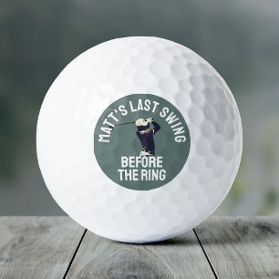 Benutzerdefiniertes Junggesellenabschiedsgeschenk Golfball