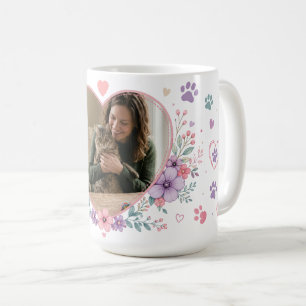 Benutzerdefiniertes Katzenmutter-Foto-Tassengesche Kaffeetasse