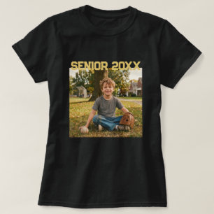 Benutzerdefiniertes Kinderfoto Abschlussjahr der O T-Shirt