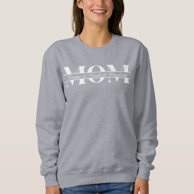Benutzerdefiniertes Kindername Personalisiertes Ge Sweatshirt (Vorderseite)