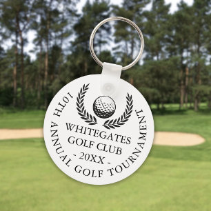 Benutzerdefiniertes klassisches Golfclub-Turnier  Schlüsselanhänger