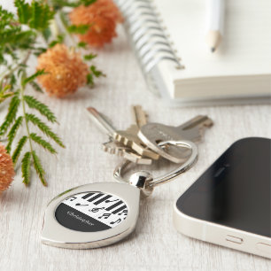 Benutzerdefiniertes Klavierdesign Schlüsselanhänger