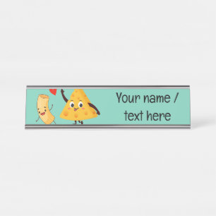 Benutzerdefiniertes Koch/Lehrer/ID-Namensschild Schreibtischnamensplakette