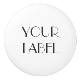 Benutzerdefiniertes Label Keramikknauf