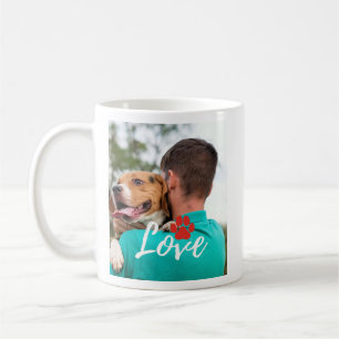 Benutzerdefiniertes LIEBE PW Druckkopf Lover Pet F Kaffeetasse