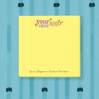 Benutzerdefiniertes Logo 3x3 Post-it®-Personalisie Post-it Klebezettel