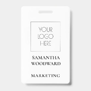 Benutzerdefiniertes Logo-Abzeichen Ausweis