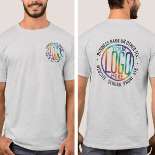 Benutzerdefiniertes Logo auf der Vorderseite für d T-Shirt