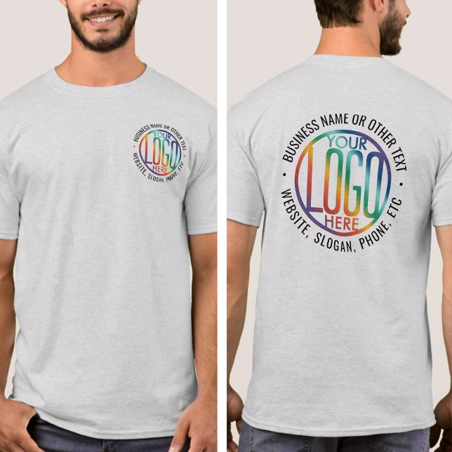 Benutzerdefiniertes Logo auf der Vorderseite für d T-Shirt (Von Creator hochgeladen)