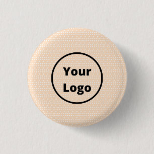 Benutzerdefiniertes Logo auf winzigen weißen Punkt Button