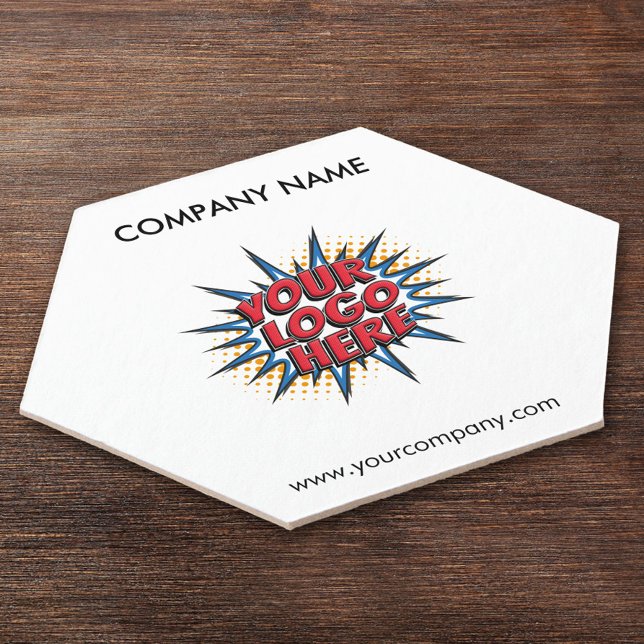 Benutzerdefiniertes Logo, benutzerdefinierter Text Untersetzer (Von Creator hochgeladen)