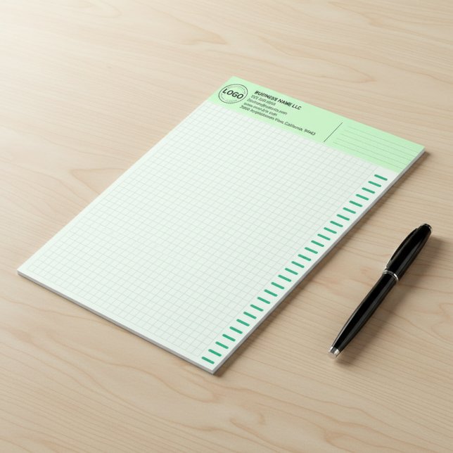 Benutzerdefiniertes Logo, Big Green Engineering Gr Notizblock (logo graph paper for architects, ruled engineering paper templates)