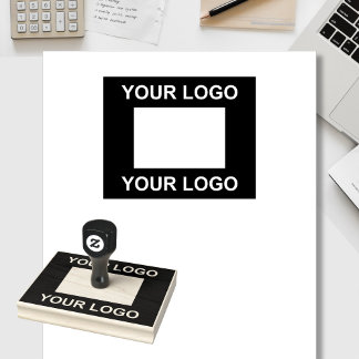 Benutzerdefiniertes Logo-Bild groß Gummistempel