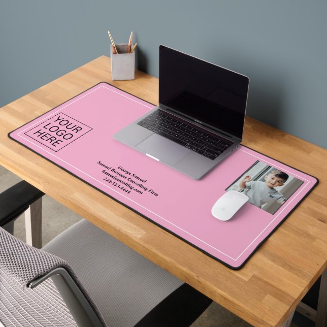 Benutzerdefiniertes Logo | Bild | Texbusiness Comp Schreibtischunterlage (Büro 2)