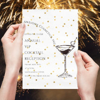 Benutzerdefiniertes Logo Cocktail Firmenveranstalt