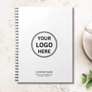 Benutzerdefiniertes Logo Einfaches Corporate Busin Notizblock