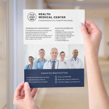 Benutzerdefiniertes Logo Foto QR Gesundheitsklinik