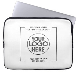 Benutzerdefiniertes Logo für Berufliche Unternehme Laptopschutzhülle