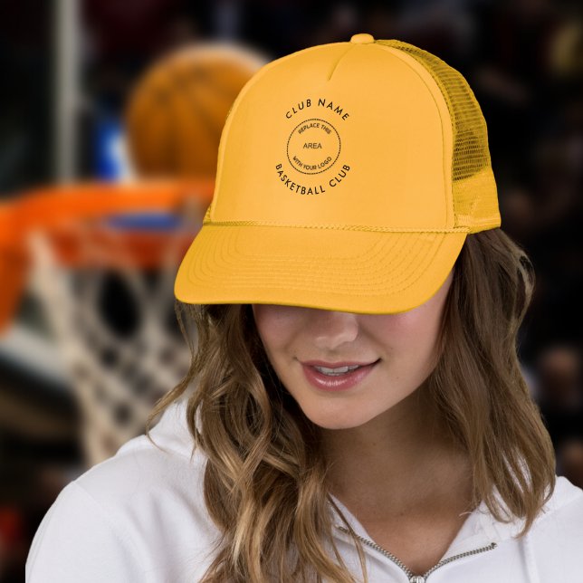 Benutzerdefiniertes Logo für den Basketball-Club Truckerkappe (Von Creator hochgeladen)