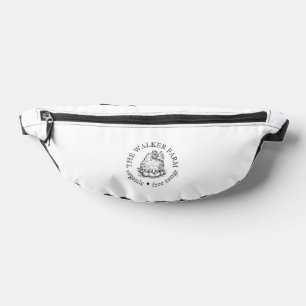 Benutzerdefiniertes Logo für die Förderung des Lan Bauchtasche