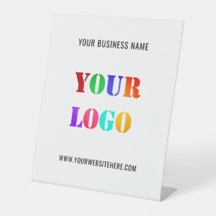 Benutzerdefiniertes Logo für Ihr Geschäftsbüro Per Sockelschild