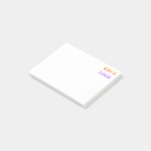Benutzerdefiniertes Logo für Ihr Unternehmen Perso Post-it Klebezettel