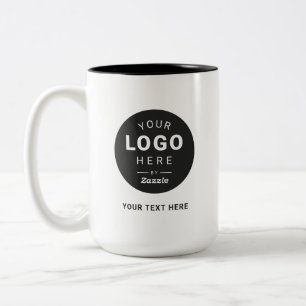 Benutzerdefiniertes Logo für Werbeartikel und Gesc Zweifarbige Tasse