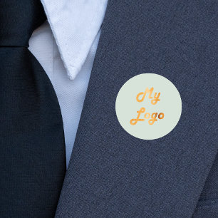 Benutzerdefiniertes Logo-Geschäft grün Runder Aufkleber