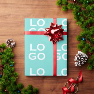 Benutzerdefiniertes Logo Geschäft oder Unternehmen Geschenkpapier