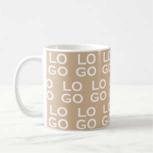 Benutzerdefiniertes Logo Geschäft oder Unternehmen Kaffeetasse
