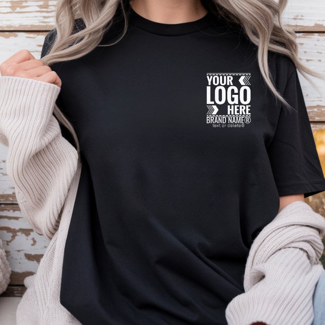 Benutzerdefiniertes Logo, Geschäfts- oder Markenlo T-Shirt (Von Creator hochgeladen)
