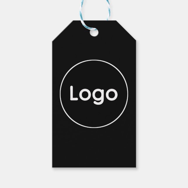 Benutzerdefiniertes Logo  Geschenkanhänger (Vorderseite)
