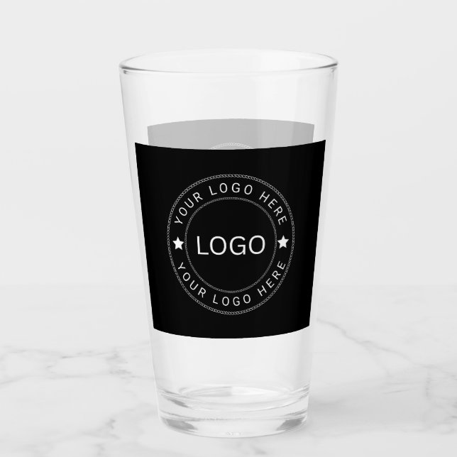 Benutzerdefiniertes Logo Glas (Vorderseite)