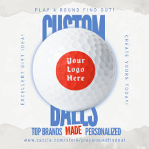 Benutzerdefiniertes Logo Golf Branding Retro Abzei