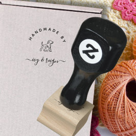 Benutzerdefiniertes Logo handgefertigt von  Gummistempel